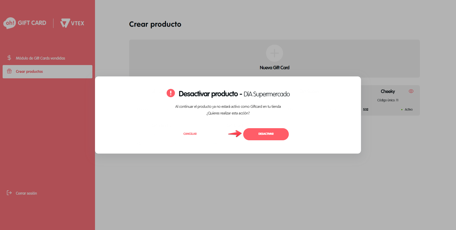 Configurar producto