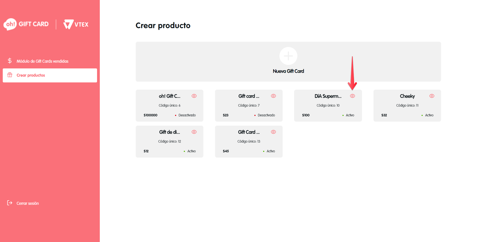 Configurar producto